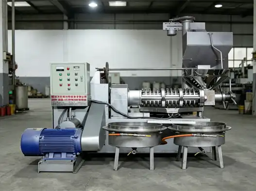 How to clean and maintain press bar and screw shaft on 6YL-160?
